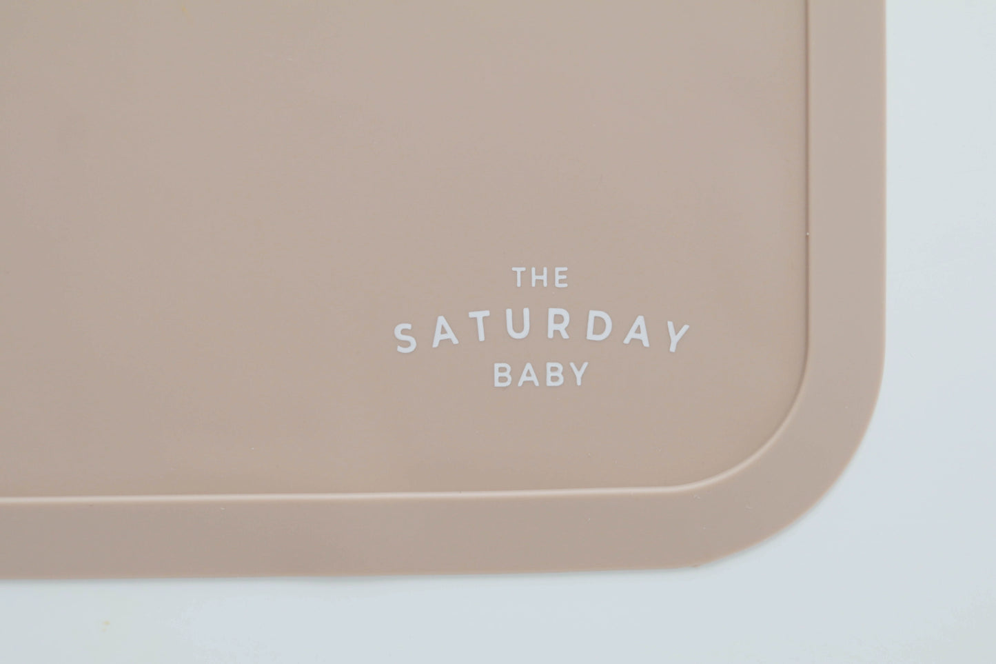 The Saturday Baby Silicone Placemat