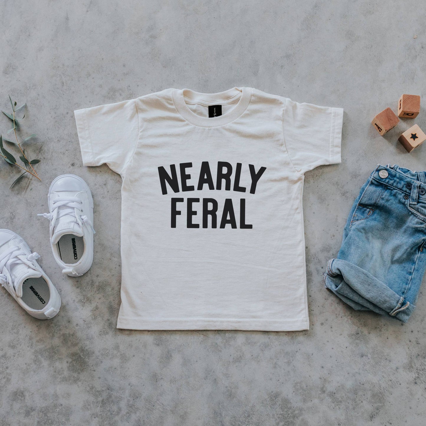 Nearly Feral Organic Kids Tee