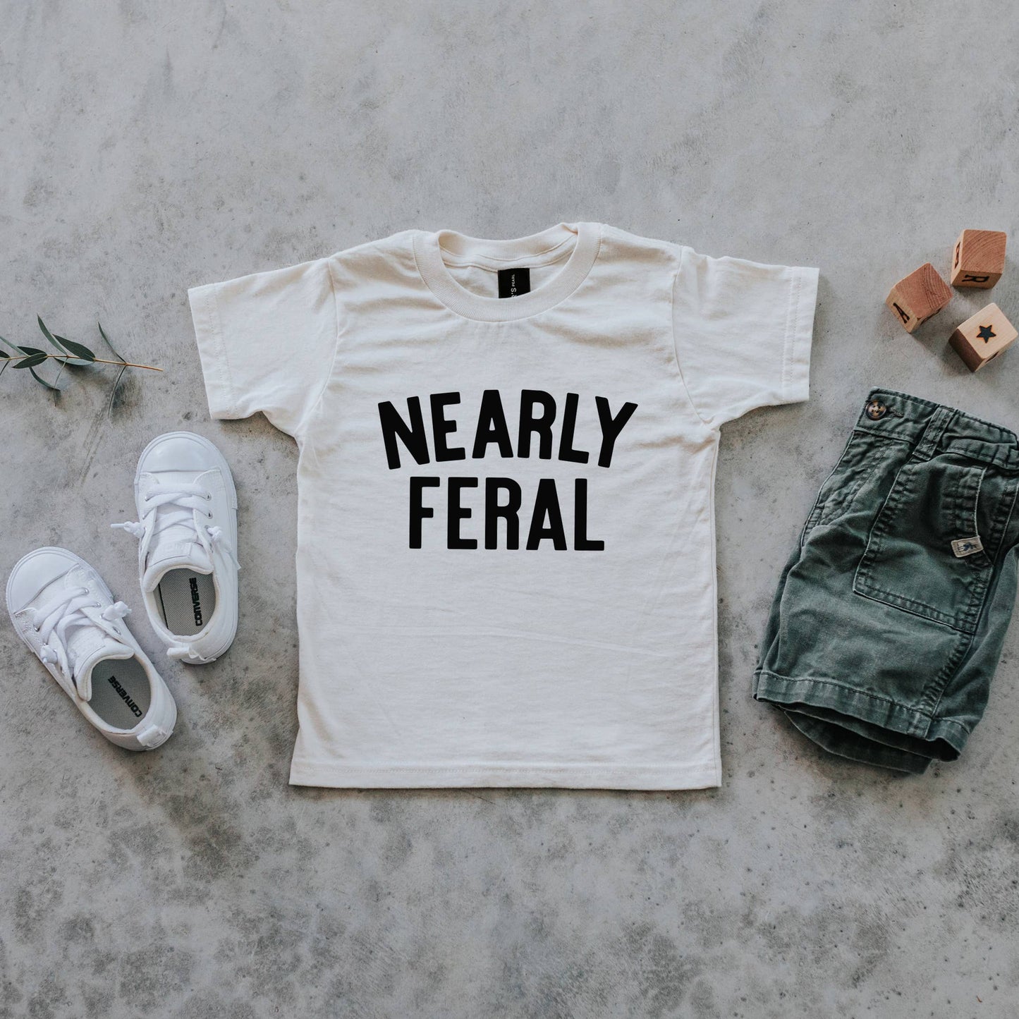 Nearly Feral Organic Kids Tee