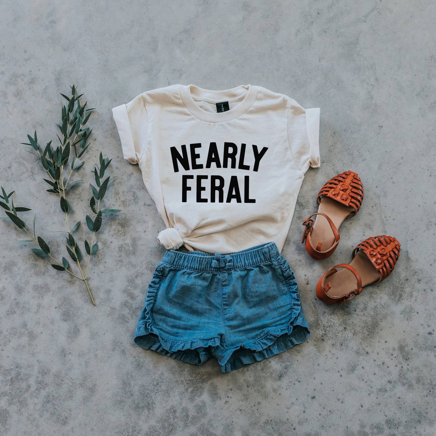 Nearly Feral Organic Kids Tee