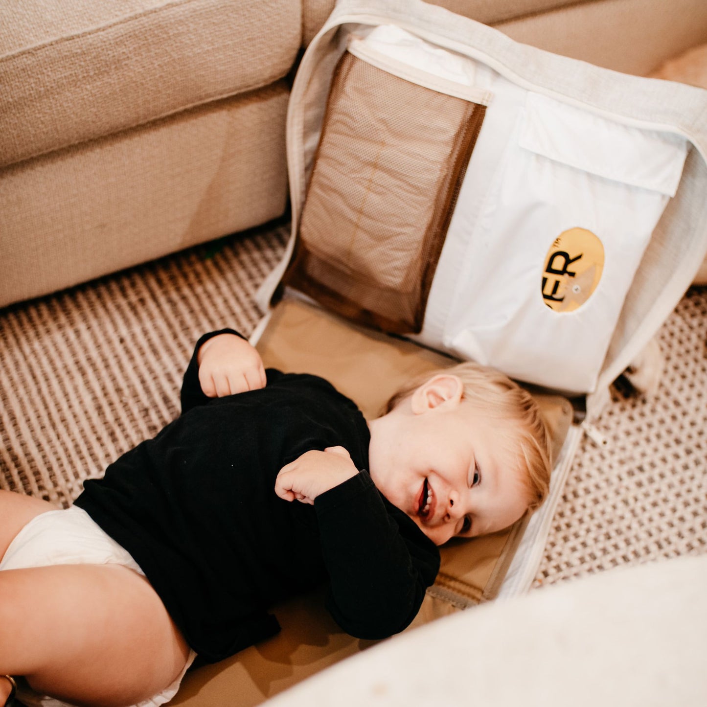 The Change-A-Roo | Concealed Changing Station Pillow