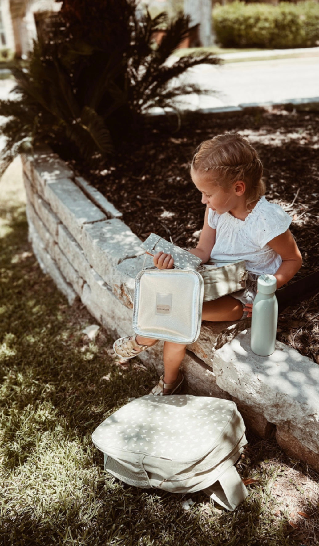 SoYoung Little Hearts Sage Ice Pack