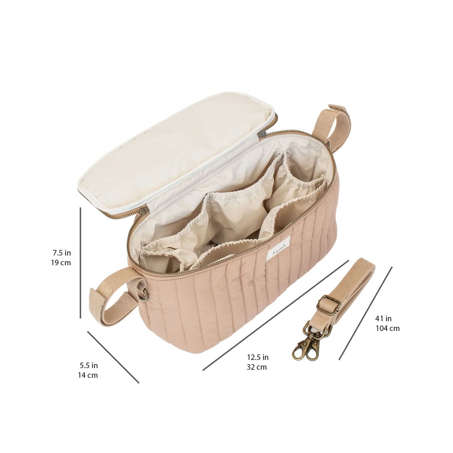 3 Sprouts Universal Stroller Caddy Organizer