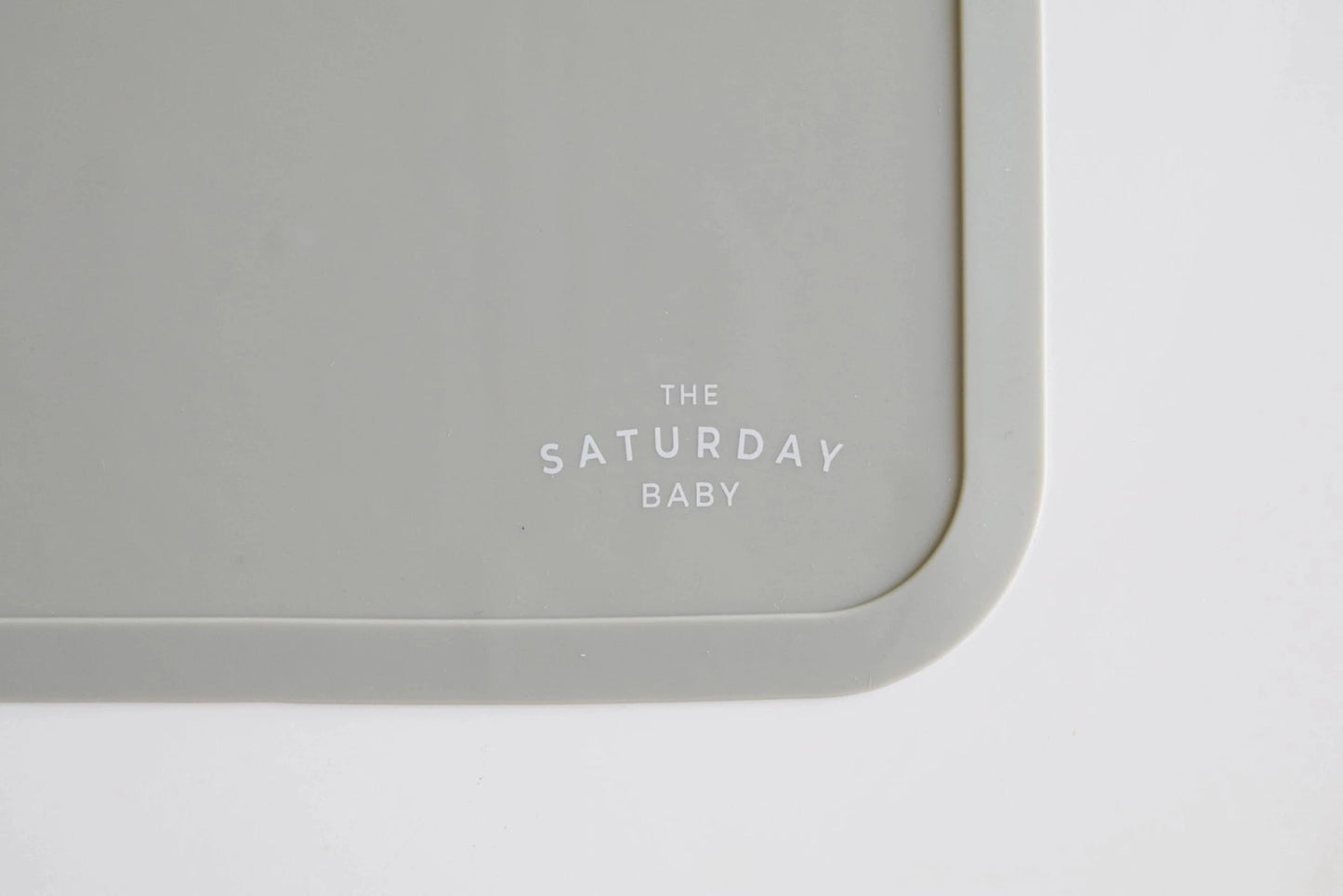 The Saturday Baby Silicone Placemat