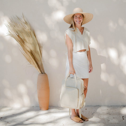 SoYoung Ecru All-Day Backpack