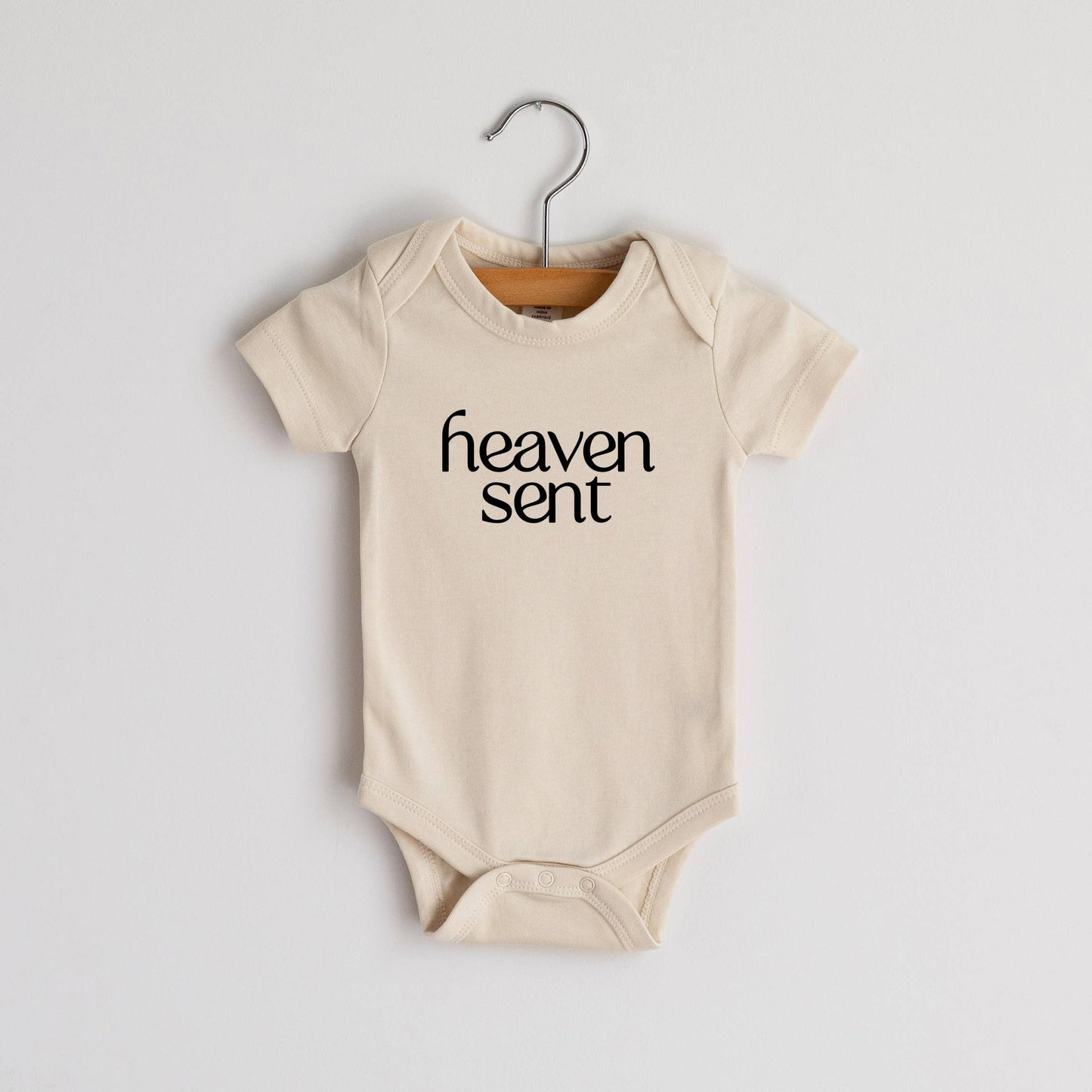 Heaven Sent Organic Baby Bodysuit