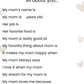 Mother's Day Questionnaire
