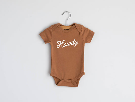 Howdy Modern Organic Baby Bodysuit