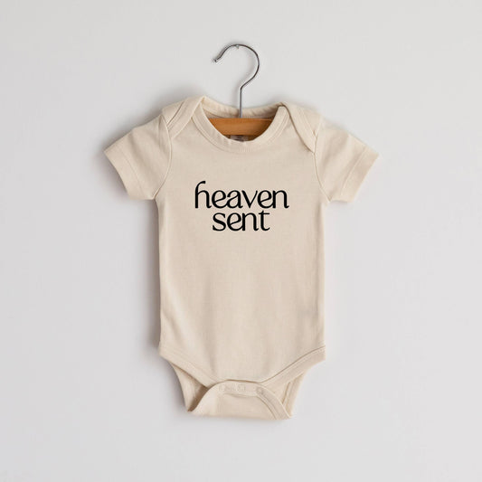 Heaven Sent Organic Baby Bodysuit